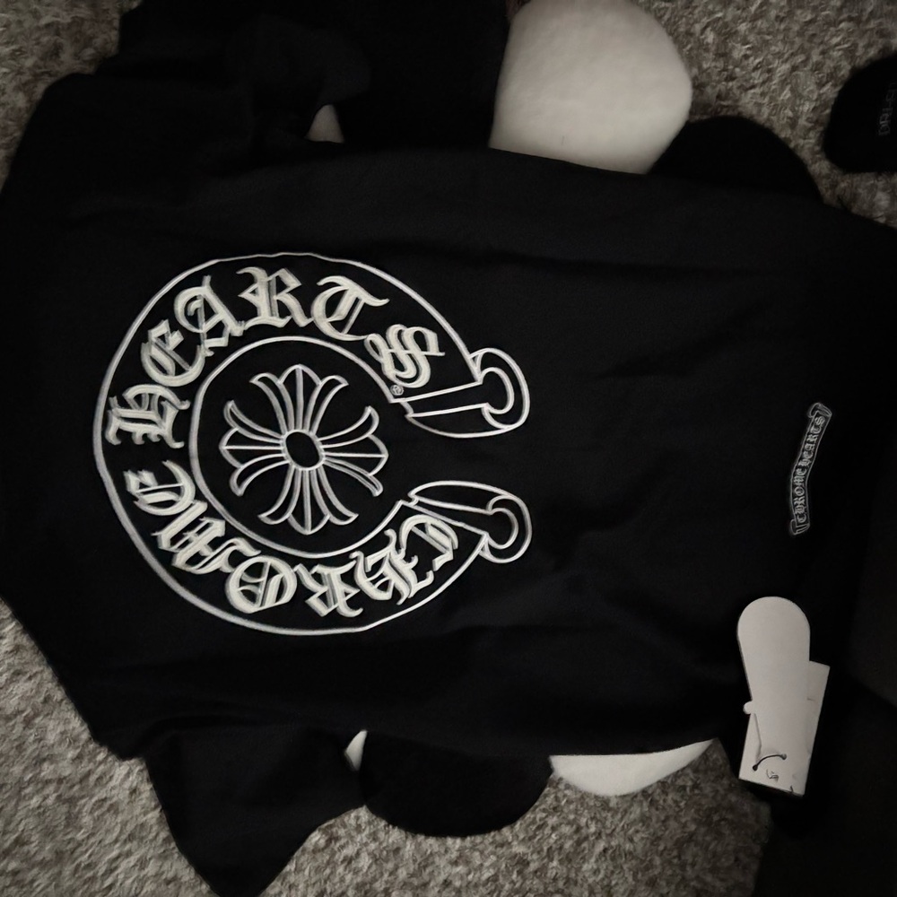 Chrome Hearts Black Graphic Sweatshirt